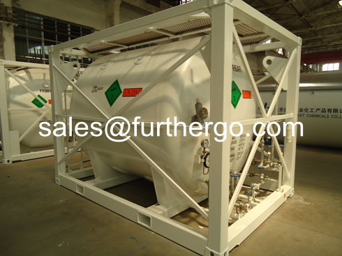 ISO 10ft LAr/LN2/LO2 cryogenic tank container